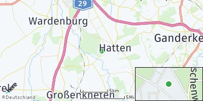Google Map of Hatten