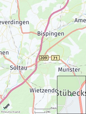 Here Map of Stübeckshorn
