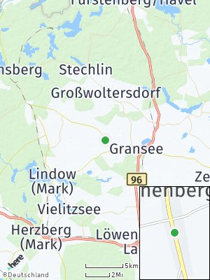 Here Map of Sonnenberg bei Gransee