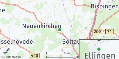 Google Map of Ellingen
