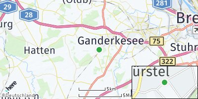 Google Map of Bürstel