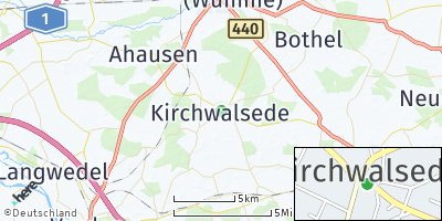 Google Map of Kirchwalsede