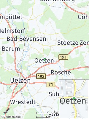 Here Map of Oetzen