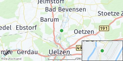 Google Map of Emmendorf