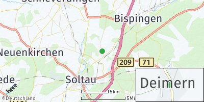 Google Map of Deimern