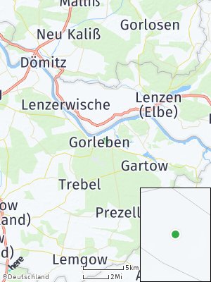 Here Map of Gorleben