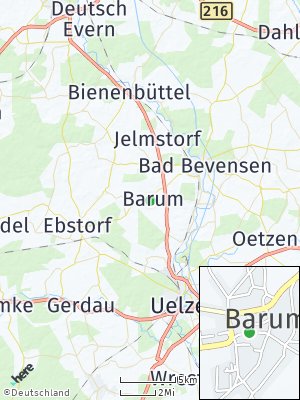 Here Map of Barum bei Bad Bevensen