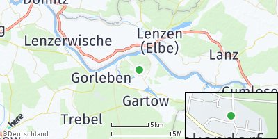 Google Map of Höhbeck