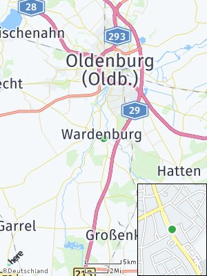 Here Map of Wardenburg