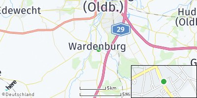Google Map of Wardenburg