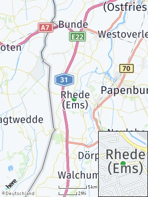 Here Map of Rhede