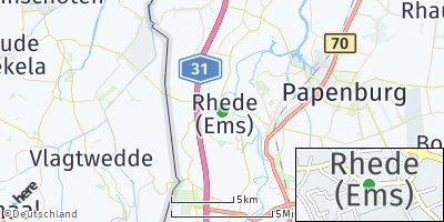 Google Map of Rhede
