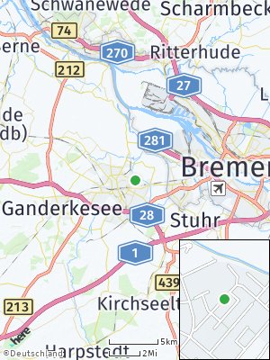 Here Map of Schafkoven / Donneresch