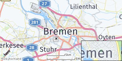 Google Map of Bremen