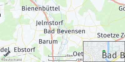 Google Map of Bad Bevensen