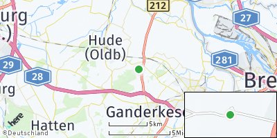 Google Map of Hohenböken