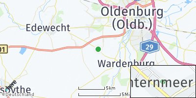 Google Map of Achternmeer