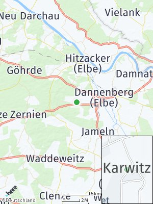 Here Map of Karwitz