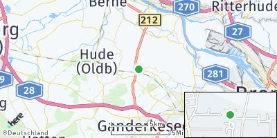 Google Map of Bookholzberg