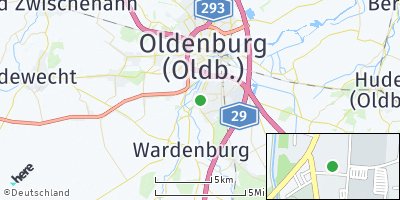 Google Map of Kreyenbrück