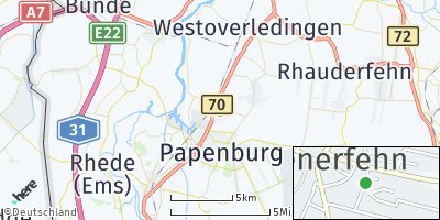Google Map of Völlenerfehn