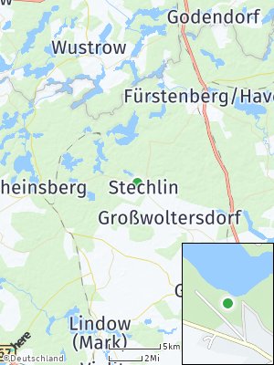 Here Map of Stechlin