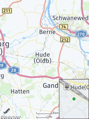 Here Map of Hude