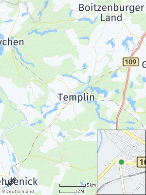 Here Map of Templin