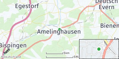 Google Map of Amelinghausen