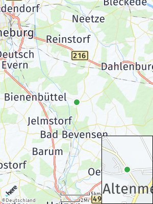 Here Map of Altenmedingen