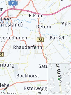 Here Map of Ostrhauderfehn