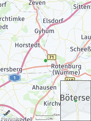 Here Map of Bötersen