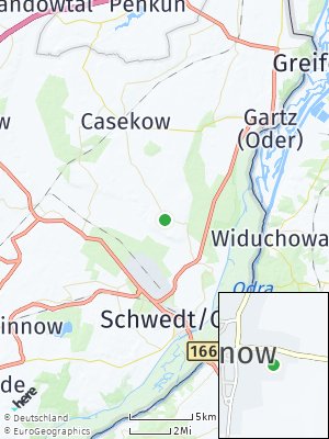 Here Map of Kunow bei Angermünde