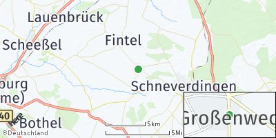 Google Map of Großenwede