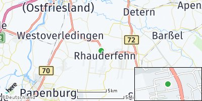 Google Map of Rhaudermoor
