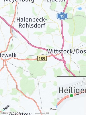 Here Map of Heiligengrabe