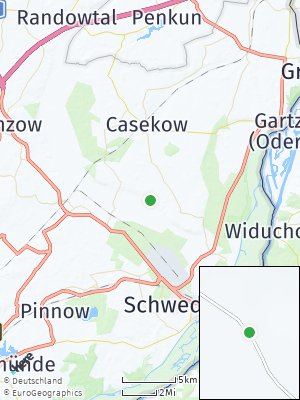 Here Map of Kummerow bei Angermünde