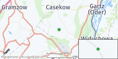 Google Map of Kummerow bei Angermünde