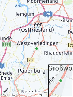 Here Map of Großwolde