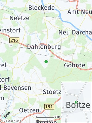 Here Map of Boitze