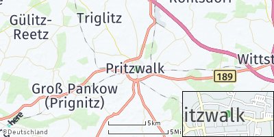 Google Map of Pritzwalk