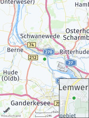 Here Map of Lemwerder