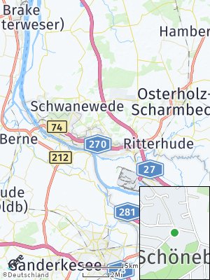 Here Map of Schönebeck