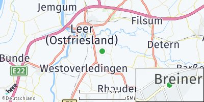 Google Map of Breinermoor