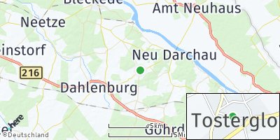 Google Map of Tosterglope
