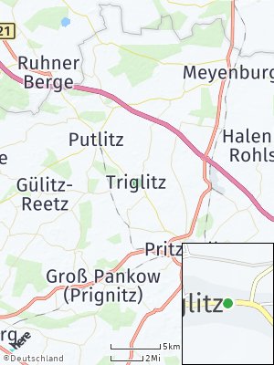 Here Map of Triglitz