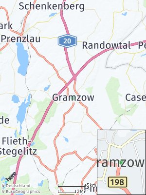 Here Map of Gramzow