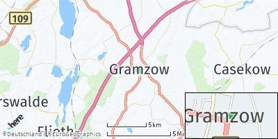 Google Map of Gramzow