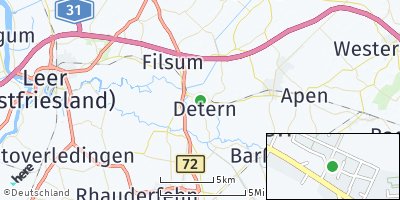 Google Map of Detern