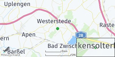 Google Map of Fikensolterfeld